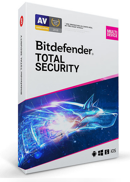 Bitdefender Total Security - 1 Postes / 1 an